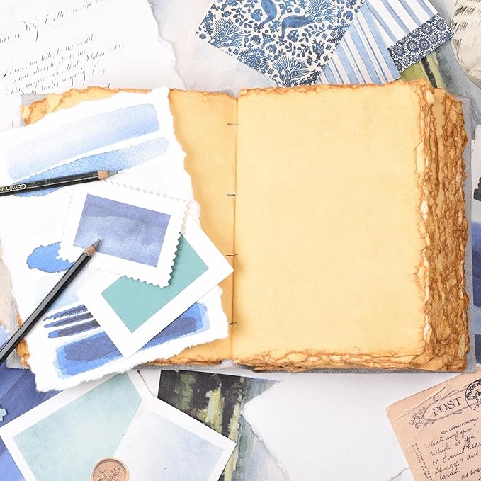 LEATHER VILLAGE Tree of Life Journal - 10 X 7 inches - Sun Tan - 200 Antique Deckle Edge Handmade Paper – Book of Shadows - Vintage Leather Bound Journal for Women & Men