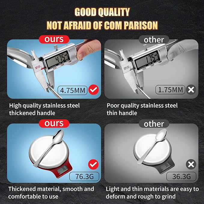 Hammered Silver Silverware Set for 8,Stainless Steel 40-Piece Modern Cutlery Set,Mirror Polished Heavy Duty Flatware Set Utensil Set,Knives Spoons and Forks Set,Dishwasher Safe