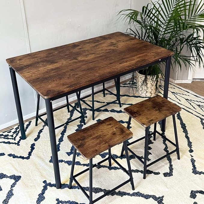 Area Rug 6x9 Rug Machine Washable Non-Slip Low Pile Print Pattern Western Rug for Living Room Bedroom Entryway Tribal Series -Navywhite/Black