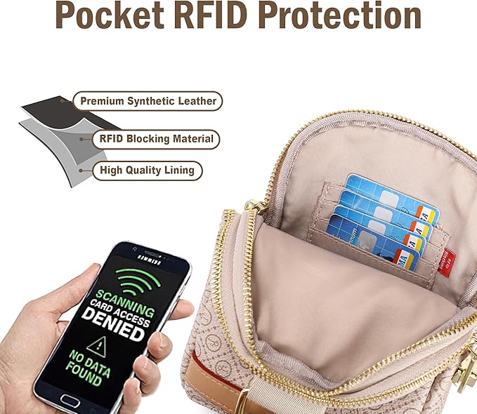 INICAT Travel Small Sling Bag Leather Crossbody Bags for Women Fanny Packs Cross Body Bag for Woman Cross Body Purses