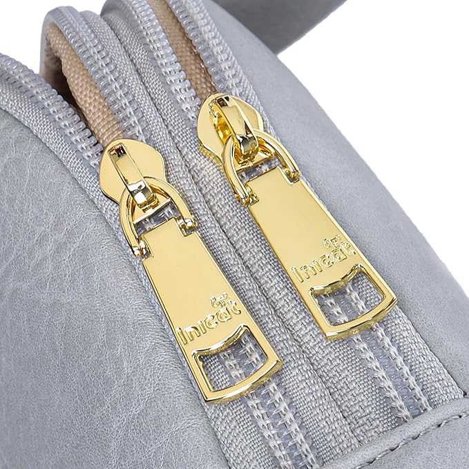 INICAT Travel Small Sling Bag Leather Crossbody Bags for Women Fanny Packs Cross Body Bag for Woman Cross Body Purses