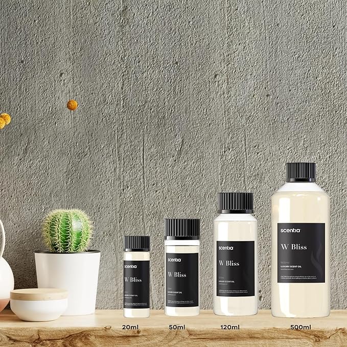 W Magic Hotel Diffuser Oil Inspired by W Signature Hotel - 50 mL 1.69 fl oz - Fragrance Oil Blend Bergamot, Lemongrass & Jasmine for Aromatherapy Diffusers and Humidifiers