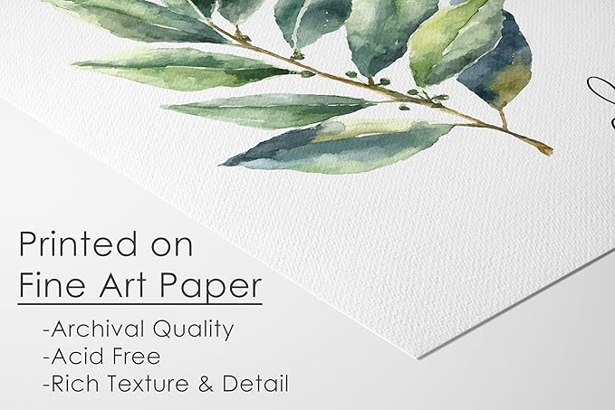 Kitchen Herbs Art Prints - Botanical Prints - (Set of 6) - Unframed - 8x10s | Dining Room Decor - Gifts for Chef or Cook - Restaurant Decor - Rosemary, Thyme, Mint, Parsley, Oregano, and Bay Leaves