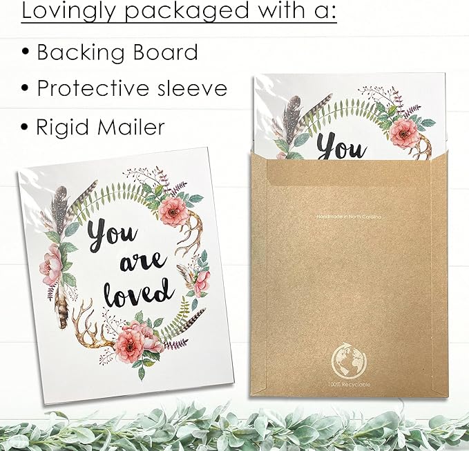 Farmhouse Decor - Kitchen Art Prints (Set of 4) - Unframed - 11x14 | Beautifully Designed Wall Art to Add a Cozy and Inviting Touch to Your Home | Living Room Décor | Unique Wall Décor