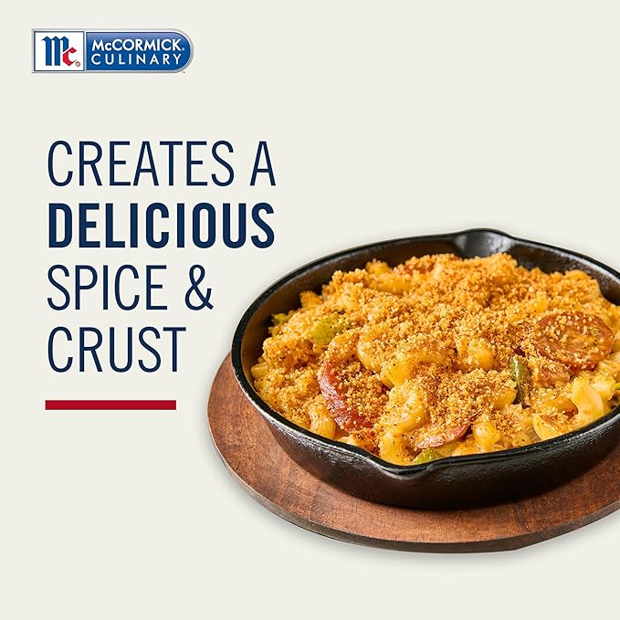 McCormick Culinary Seasoning, Blackened, Non GMO, No MSG added, For Quality Blackened Flavor in Culinary & Professional Kitchens, 23 oz