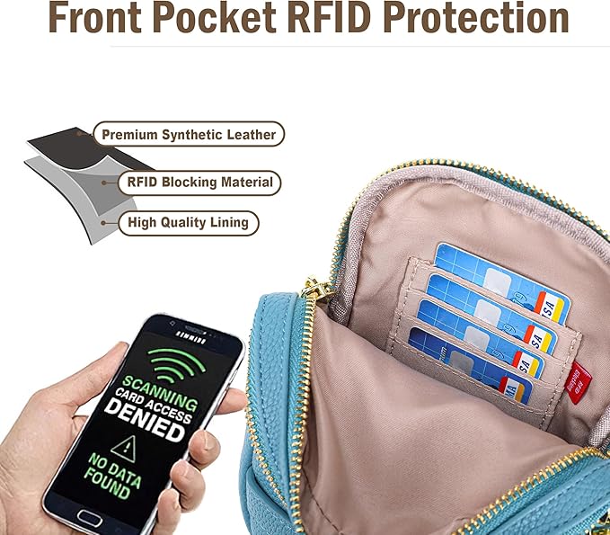 INICAT Travel Small Sling Bag Leather Crossbody Bags for Women Fanny Packs Cross Body Bag for Woman Cross Body Purses