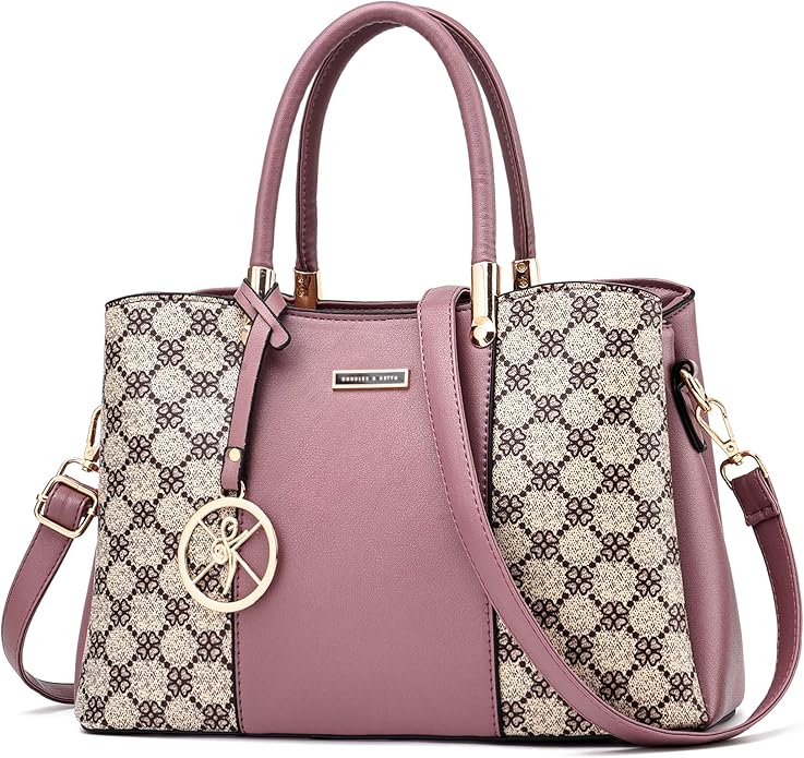 KURGOOL Women Purses and Handbags Top Handle Satchel Shoulder Bags Messenger Tote Bag for Ladie