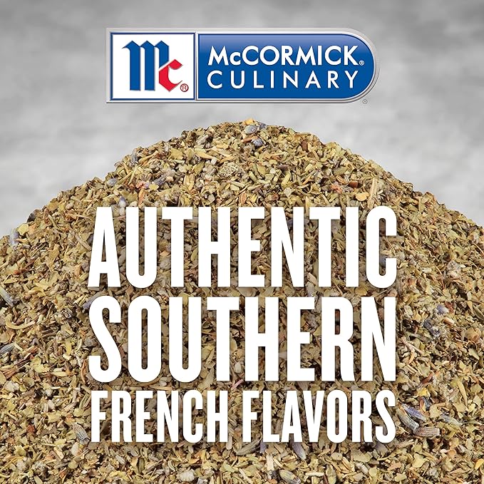McCormick Culinary Herbes de Provence, 6 oz - One 6 Ounce Container of Herbes de Provence Seasoning, Blend of Rosemary, Thyme, Sage, Lavender and More