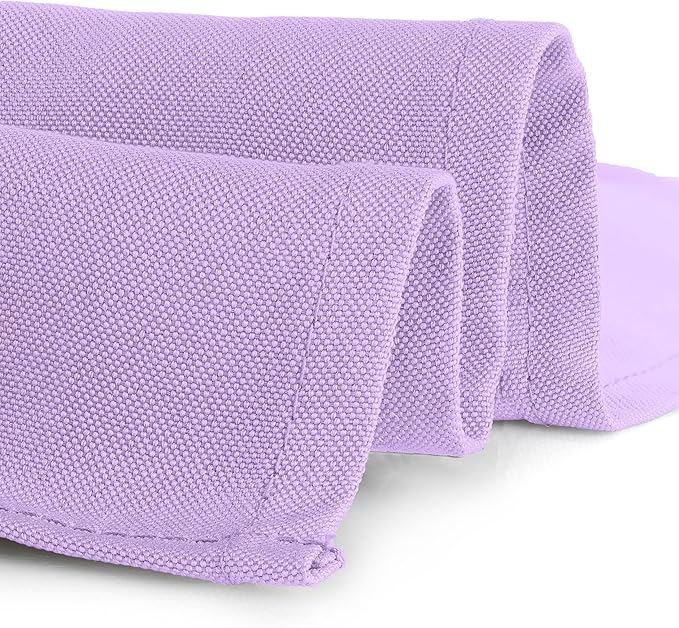 Gee Di Moda Rectangle Tablecloth - 60 x 84 Inch Lavender Table Cloth for 5 Foot Rectangle Table - Heavy Duty Washable Fabric - for 5 Ft Buffet Table, Holiday Party, Dinner, Wedding & Baby Shower