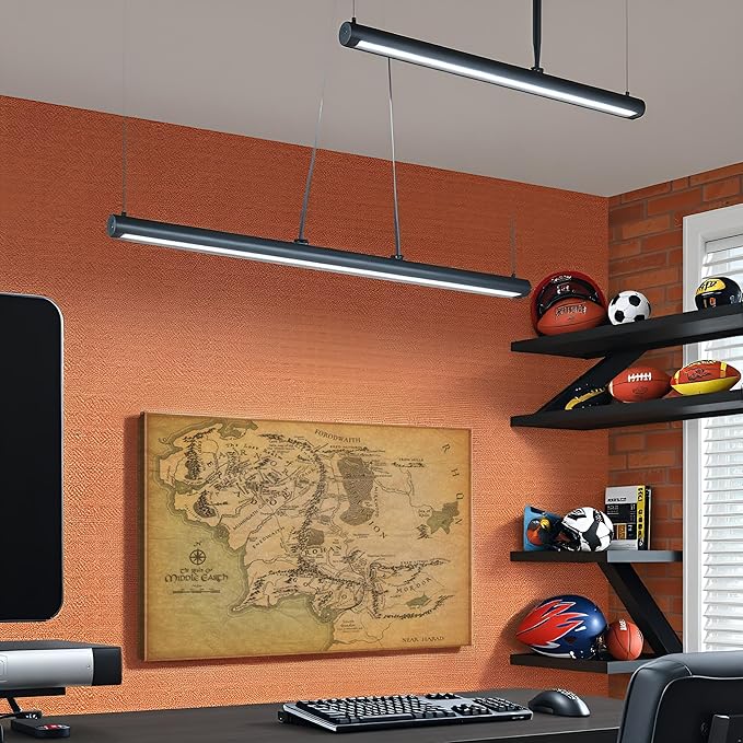 Middle Earth Map Wall Art Canvas Print - Fantasy Map of Middle Earth - 12''H x 18''W with Inner Wooden Frame - Lightweight & Easy to Hang - Perfect for Bedroom, Game Room Decor