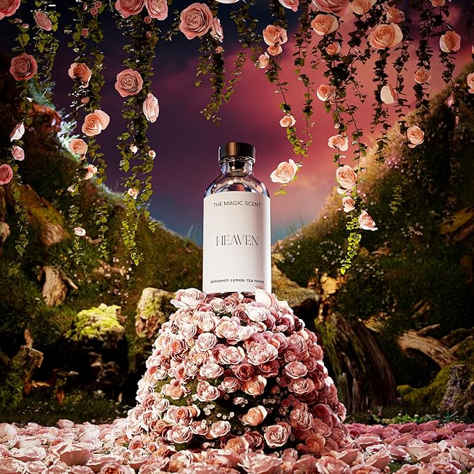 Heaven Hotel Scent Diffuser Oil - Cold-Air & Ultrasonic Fragrance Oil for Diffuser Inspired by The Aria Hotel, Las Vegas - Essential Oil Aromatherapy (500 ml)