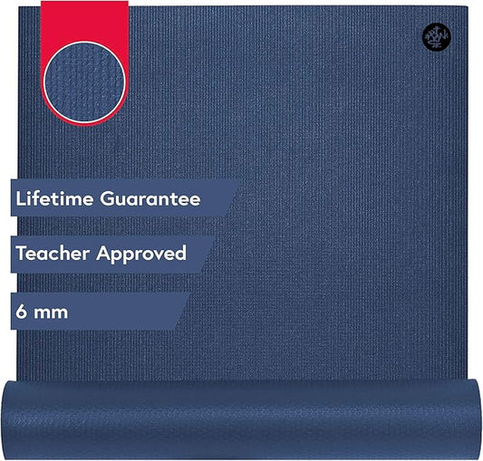 Manduka PRO Yoga Mat - 6mm | Lifetime Durability | Hygienic Construction | Premium Studio Quality | Teacher Approved