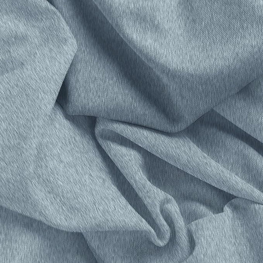 Duvet Cover Cal King Size Set - Extra Soft Cal King Size Duvet Cover 104 x 98 with 2 Pillow Shams - Hotel Luxury & Fade Free w/Zipper Closures & Ties - Comfy Breathable Bedding Set (Heathered Blue)