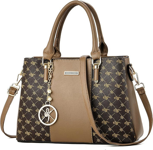 KURGOOL Women Purses and Handbags Top Handle Satchel Shoulder Bags Messenger Tote Bag for Ladie