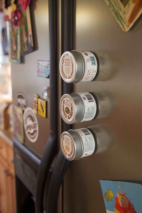 Taste of Jamaica | Authentic Gourmet Jerk Seasoning | Artisanal Spice Blend | Non GMO, All Natural | Handmade in Small Batches in USA | GLP-1 Friendly | Magnetic Tin | 1.5 Ounce | Gustus Vitae | #6