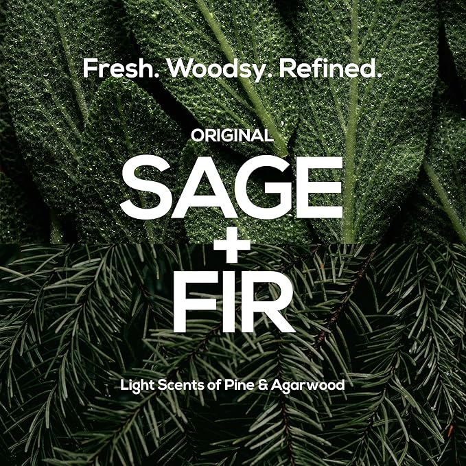 MARLOWE. No. 102 Body Scrub Soap 7 oz (6 Bars) Exfoliating Soap Bar with Shea Butter, Olive Oil & Green Tea, Cleanses & Smooths, Sage & Fir Scent