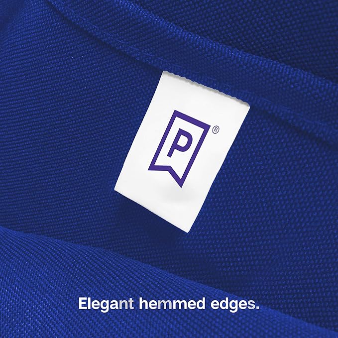 Gee Di Moda Rectangle Tablecloth - 60 x 126 Inch Royal Blue Table Cloth for 8 Foot Rectangle Table - Heavy Duty Washable Fabric - for 8 Ft Buffet Table, Holiday Party, Dinner, Wedding & Baby Shower