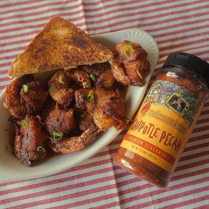 Melissa Cookston's Chipotle Pecan BBQ Rub, Award Winning Barbecue Rubs, 12.36 Oz